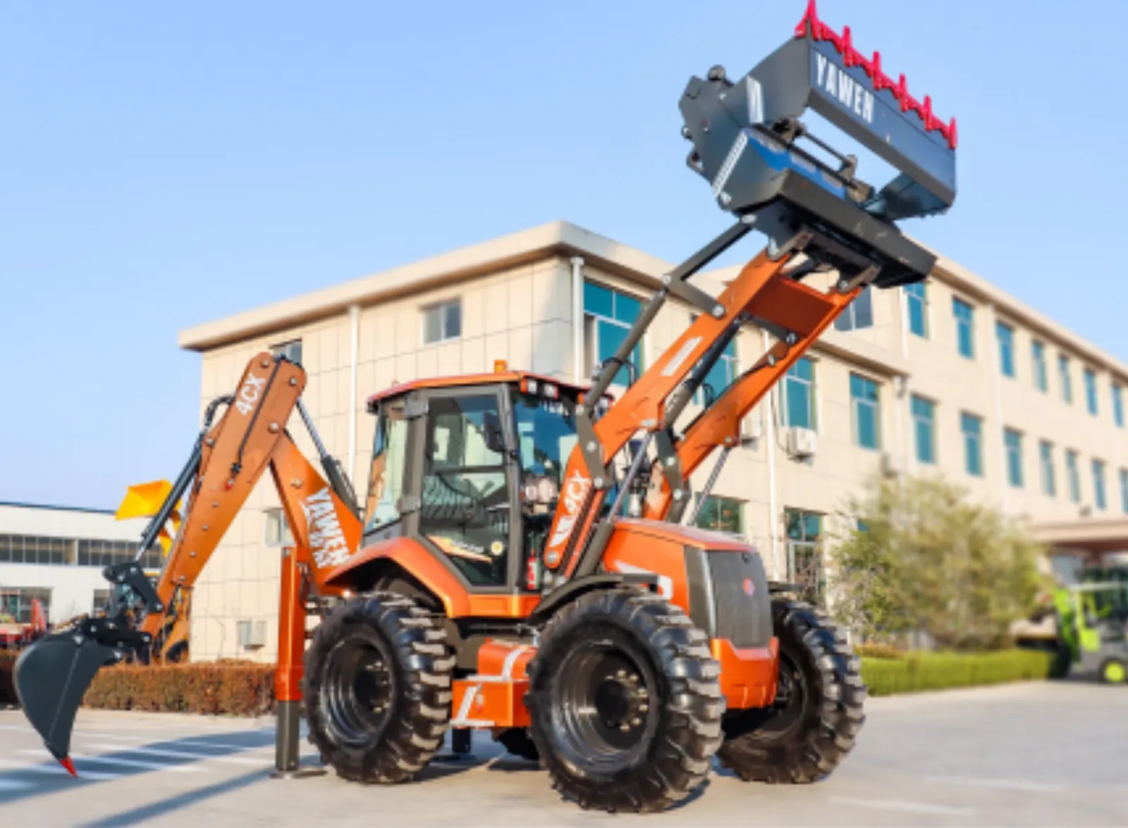 YW 4CX Backhoe Loader